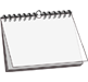 Kunststoff-Deckblatt kalkulieren; Druckerei für folgende Drucksachen: Schreibblöcke, Block mit Deckblatt und Briefbogen, Schreibtischunterlagen mit Kalenderleisten gedruckt